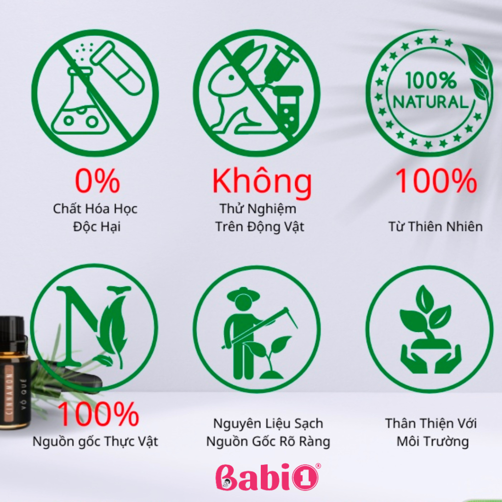 Máy Khuếch Tán Tinh Dầu BABIONE Máy Xông Tinh Dầu Trực Tiếp Di Động Thơm Phòng Ô Tô
