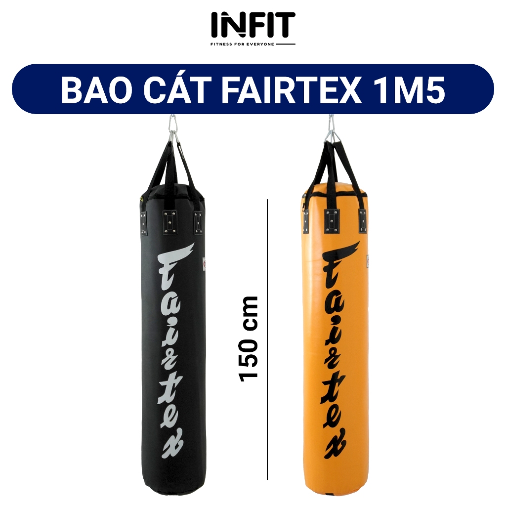 Bao Cát Boxing, Bao Đấm Boxing Fairtex Đã Nhồi 150cm Cao Cấp