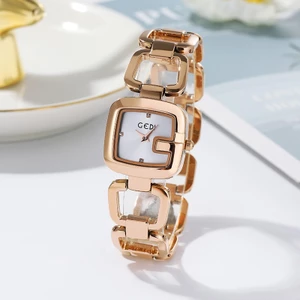 Đồng hồ đeo tay GEDI 52025 dây thép sành điệu dành cho nữ sang trọng