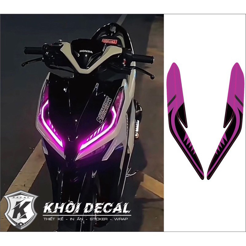 Decal dán đèn Vario 125-150 (2018-2024)