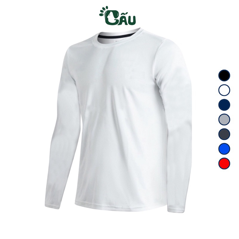 Ảnh Áo giữ nhiệt thể thao nam Gấu 194, vải thun lạnh co dãn siêu tốt, form ôm slimfit - AGN T 2