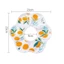 Yếm tròn cổ xoay cho bé chất liệu cotton hàng quảng châu mềm mịn thấm hút tốt, Yếm cổ yếm dãi cho bé xoay 360 độ