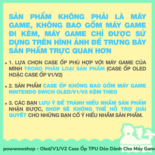 [Sẵn VN - Hỏa Tốc] OLED/V1/V2/Lite Case Ốp PC / TPU Dành Cho Máy Game Cầm Tay Nintendo Switch Phong Cách Hoạt Hình Game