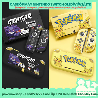 [Sẵn VN - Hỏa Tốc] OLED/V1/V2/Lite Case Ốp PC / TPU Dành Cho Máy Game Cầm Tay Nintendo Switch Phong Cách Hoạt Hình Game