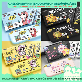 [Sẵn VN - Hỏa Tốc] OLED/V1/V2/Lite Case Ốp PC / TPU Dành Cho Máy Game Cầm Tay Nintendo Switch Phong Cách Hoạt Hình Game