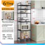 Kệ nhà bếp, kệ đa năng 6 tầng khung thép, sơn tĩnh điện chống rỉ