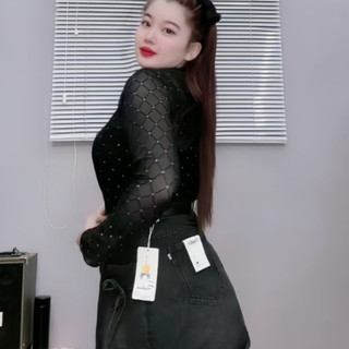 Chân Váy Jean Nhỏ Clothing Bigsize Có Nơ Thắt Dáng Chữ A Có Lót Không Co Giãn Lên Phom Tôn Dáng Trẻ Trung CV403