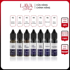 Mực Phun Xăm Hanafy Chính Hãng, Mực Nga Chính Hãng Chai 15ml PXTM