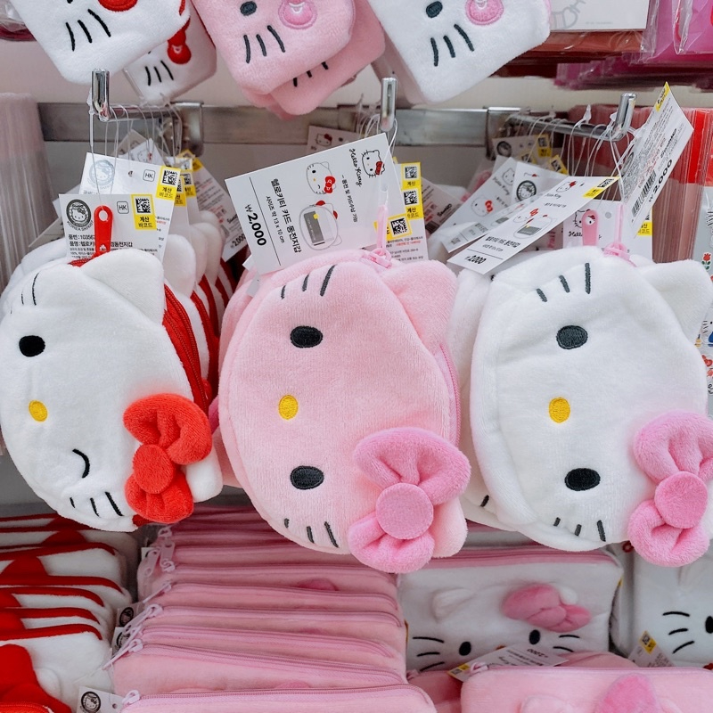 VÍ/ TÚI ĐA NĂNG NHIỀU KÍCH CỠ SANRIO HELLO KITTY x DAISO HÀN QUỐC ...