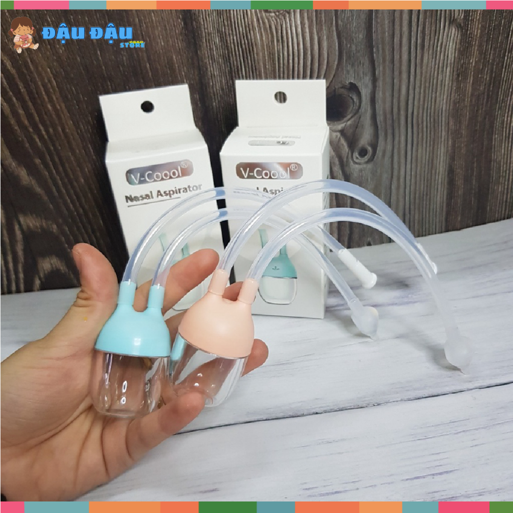 Dụng Cụ Hút Mũi Cho Bé V Cool Đầu Hút Silicon Mềm Dẻo, Kèm Nhíp Gắp Rỉ Mũi Cho Bé Đậu Đậu Store