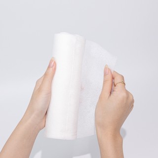 Cuộn 50 tờ khăn vải khô lau bếp lau chén dĩa đa năng EcoWipes size 18x20cm mềm dai thấm hút tốt