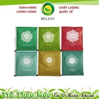 Trà thảo mộc túi lọc loại 6 vị Trà cao cấp của Delta D'Asia - TP041- Dạng Túi Zip 10 gram mẫu nhiều hương vị