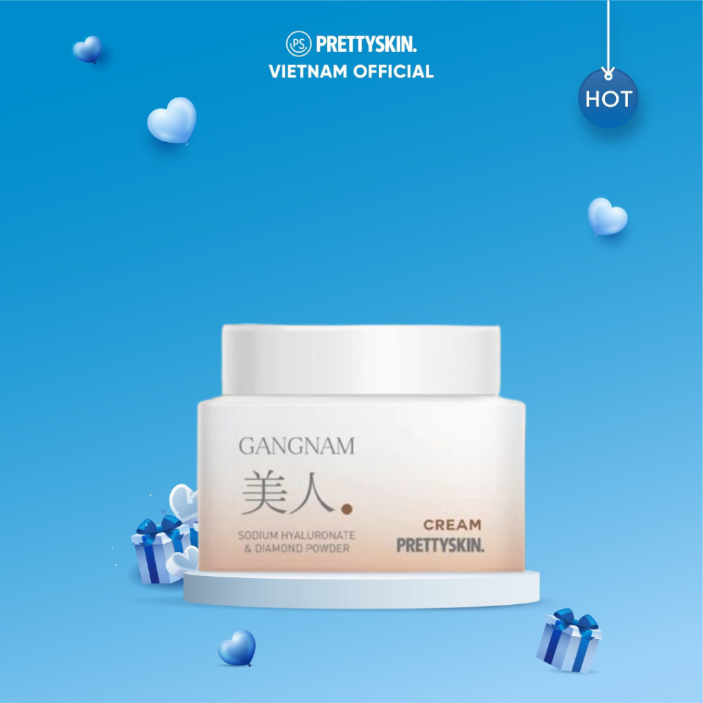 KEM DƯỠNG TRẮNG GANGNAM MIIN CREAM PRETTYSKIN 100ML