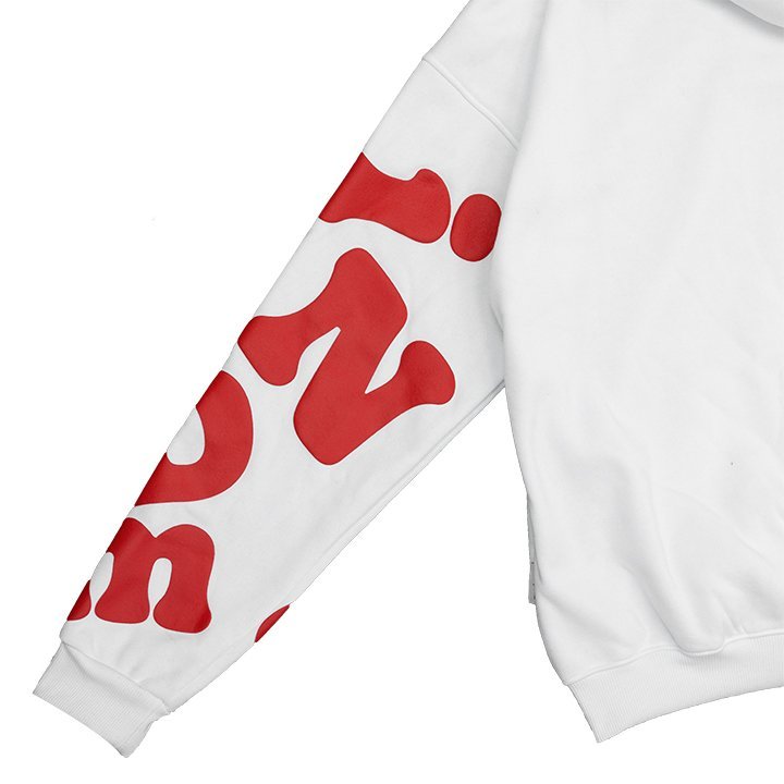 Áo Hoodie Tay Dài Bubblegum In Nổi Madmind - Màu Trắng/ Đen/Đỏ/Xanh Dương | BigBuy360 - bigbuy360.vn