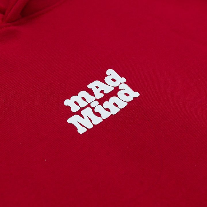 Áo Hoodie Tay Dài Bubblegum In Nổi Madmind - Màu Trắng/ Đen/Đỏ/Xanh Dương | BigBuy360 - bigbuy360.vn
