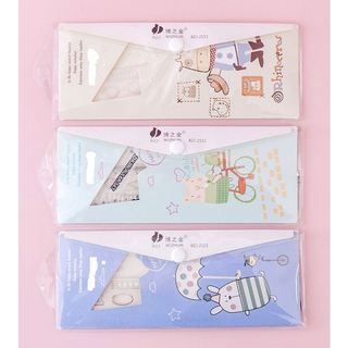Eke đo độ loại thước dài 15-18-20 cm-Hàng Đẹp Dầy