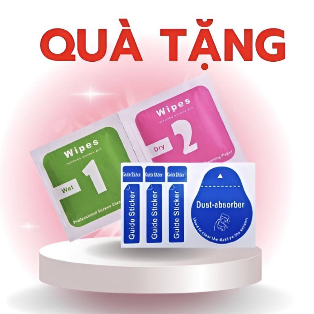 (Mua 2 giảm còn 17.900đ/Cái) Kính Cường Lực iPhone Trong Suốt Full Màn Viền Đen 17,16,15,14,13..