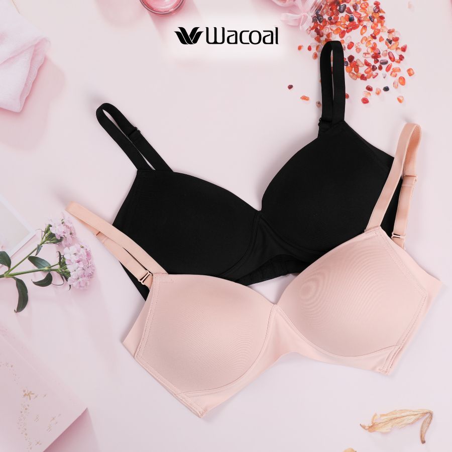 Áo lót Wacoal IYIB5169 không gọng, mút mỏng dưới 1cm thoải mái không đường may - YIB5169