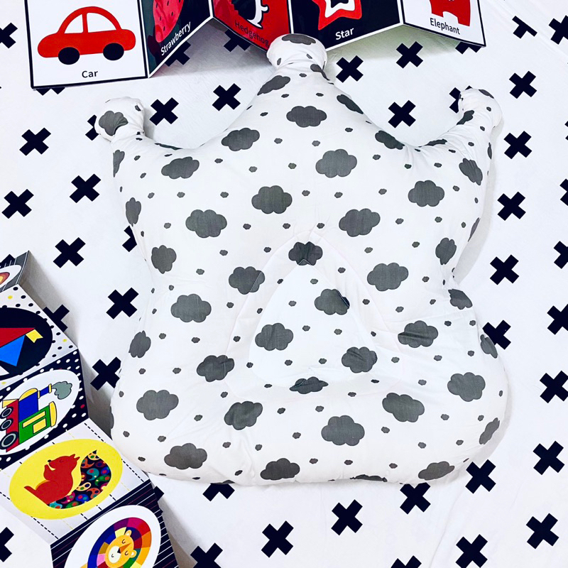 Gối chống trào ngược vương miện Kiwi's mom - 2 lớp cao cấp 100% cotton Hàn