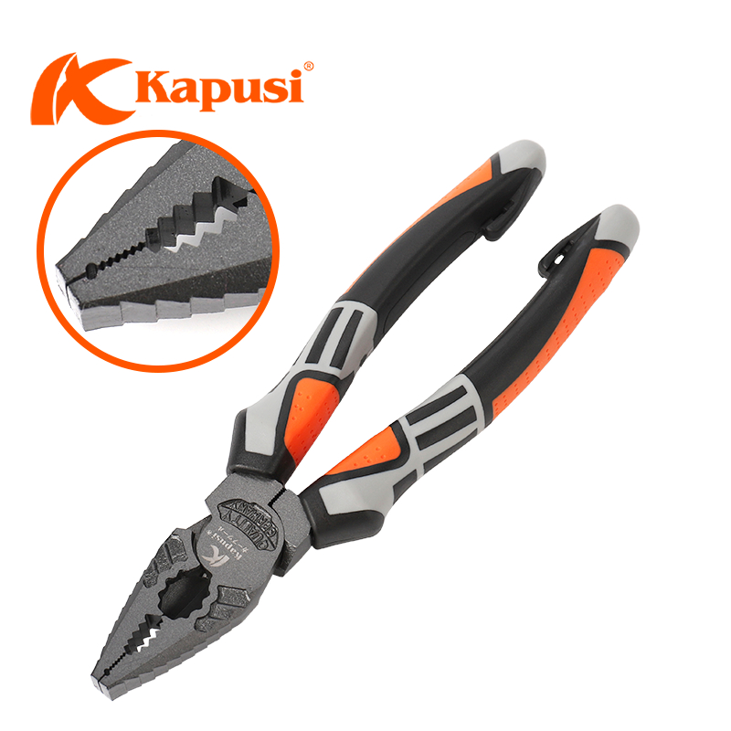 Kìm điện – kìm cắt - nhọn kìm đa năng công nghiệp  KAPUSI TOOLS JAPAN thép CR-V cao cấp, Bộ kìm G