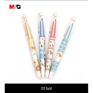 Bút máy ngòi kim tinh êm trơn siêu nhẹ MG cho học sinh lớp 1