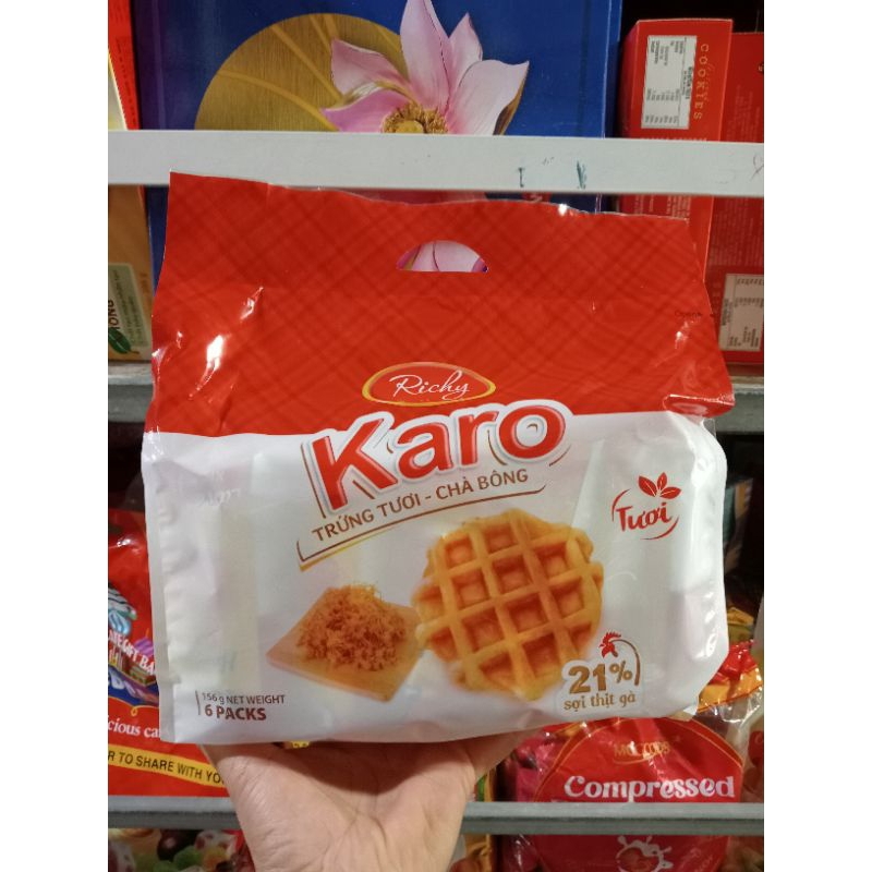 Bánh Karo sợi thịt gà | Shopee Việt Nam