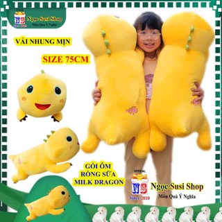 THÚ NHỒI BÔNG CON RỒNG SỮA SIÊU HOT RẤT ĐẸP - GỐI ÔM GẤU BÔNG MILK DRAGON đồ chơi thú bông toy doll