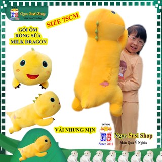 THÚ NHỒI BÔNG CON RỒNG SỮA SIÊU HOT RẤT ĐẸP - GỐI ÔM GẤU BÔNG MILK DRAGON đồ chơi thú bông toy doll