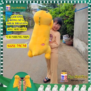 THÚ NHỒI BÔNG CON RỒNG SỮA SIÊU HOT RẤT ĐẸP - GỐI ÔM GẤU BÔNG MILK DRAGON đồ chơi thú bông toy doll