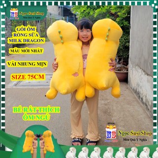 THÚ NHỒI BÔNG CON RỒNG SỮA SIÊU HOT RẤT ĐẸP - GỐI ÔM GẤU BÔNG MILK DRAGON đồ chơi thú bông toy doll
