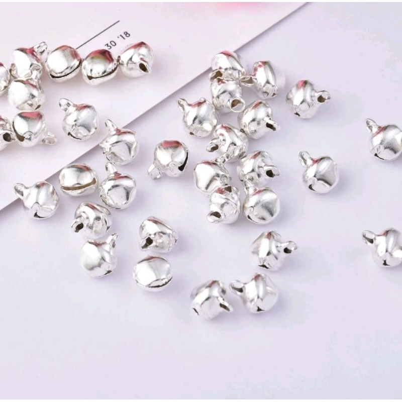 Combo 10 Chuông Vàng / Bạc Nhỏ Dùng Xỏ Vòng,Decor, Làm Đồ Handmade