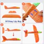 Máy bay xốp ném tay cỡ lớn có đèn led toàn thân đồ chơi cho bé cực vui cho bé