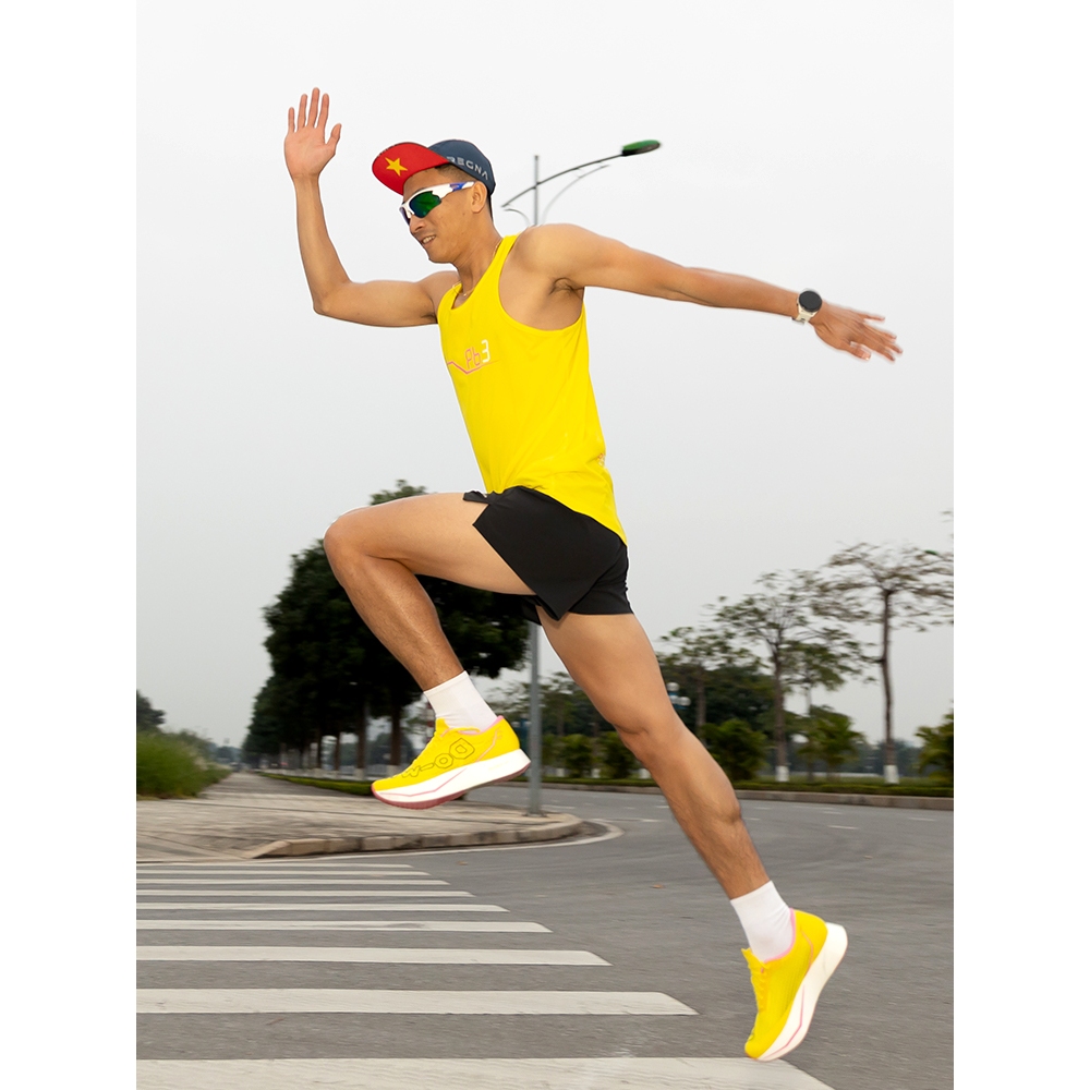 Áo ba lỗ thể thao marathon Do-win dành cho chạy bộ, tập thể thao thường xuyên - Hàng Chính Hãng
