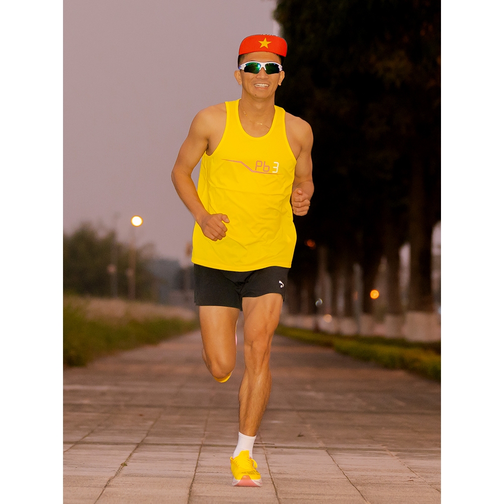 Áo ba lỗ thể thao marathon Do-win dành cho chạy bộ, tập thể thao thường xuyên - Hàng Chính Hãng