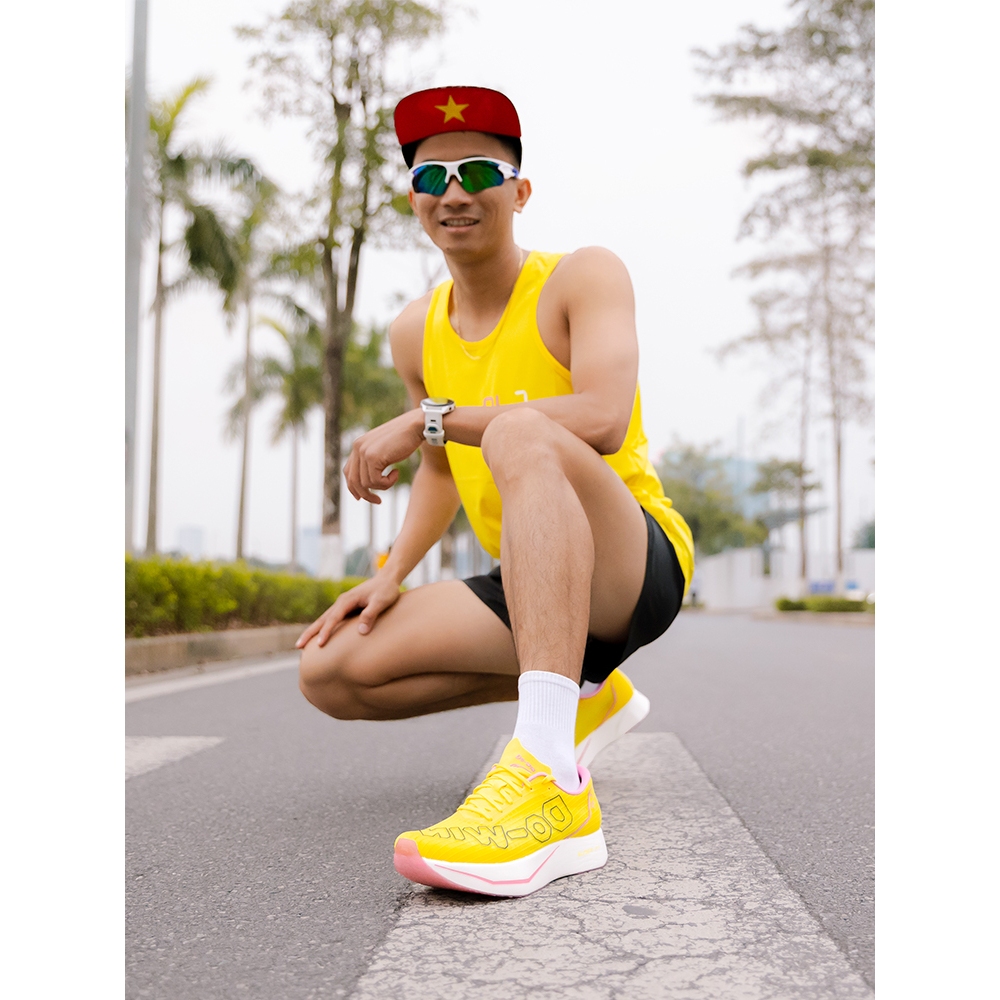 Áo ba lỗ thể thao marathon Do-win dành cho chạy bộ, tập thể thao thường xuyên - Hàng Chính Hãng