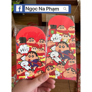 lì xì Shin cậu bé bút chì, lì xì Tết -set 5 cái