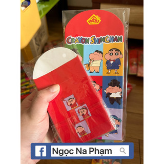 lì xì Shin cậu bé bút chì, lì xì Tết -set 5 cái