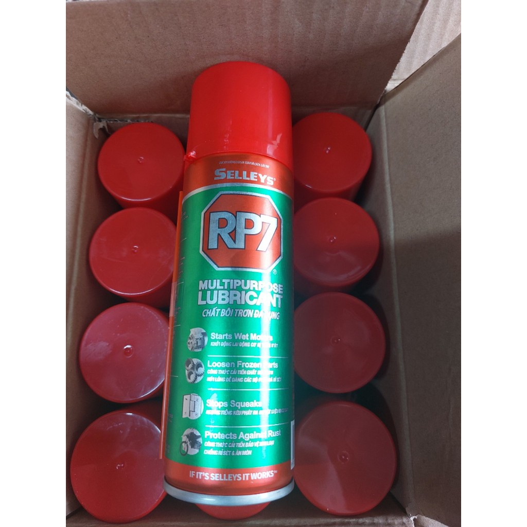 Chai Xịt rỉ RP7, Bình xịt RP7 tẩy rỉ, làm sạch vết bẩn, bôi trơn ...