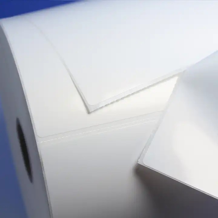 Decal nhiệt 100x50 Giấy In Nhiệt 100x100 giấy nhiệt 100*50 Có Sẵn Lớp Dán Tem Phụ Tem mã vạch 10x5 CUỘN LẺ