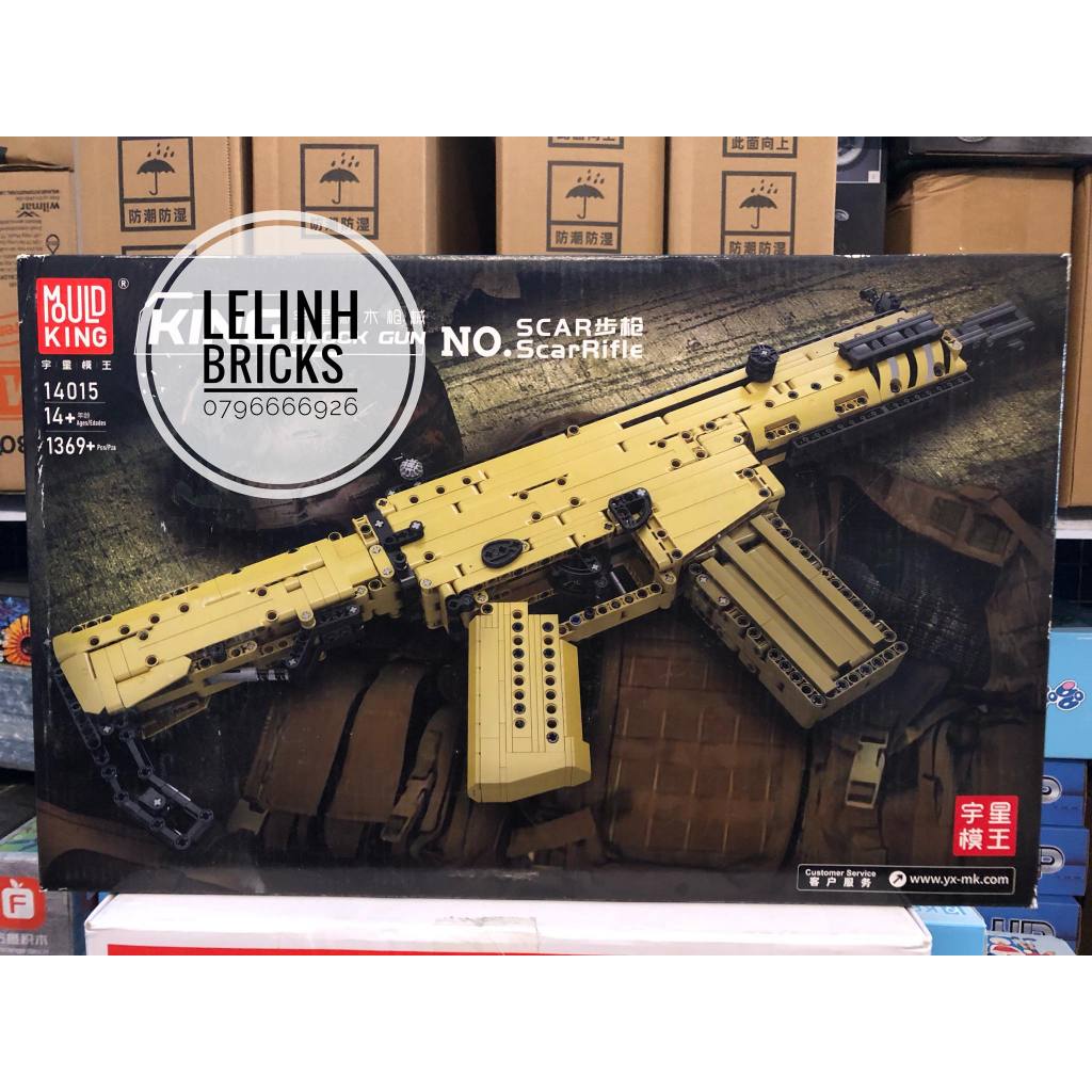 Lắp Ghép Technic Mould King 14015 ( Scar Rifle 1369 Mảnh ) | Shopee ...