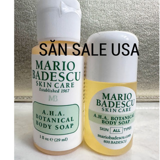 Sữa tắm cho da mụn mario badescu A.H.A BOTANICAL BODY SOAP