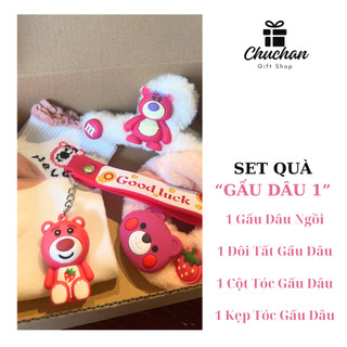 Set Quà Tặng Gấu Dâu LINDOria, Quà Tặng Các Dịp Đặc Biệt 20/10, 8/3, Sinh Nhật, Valentine,...