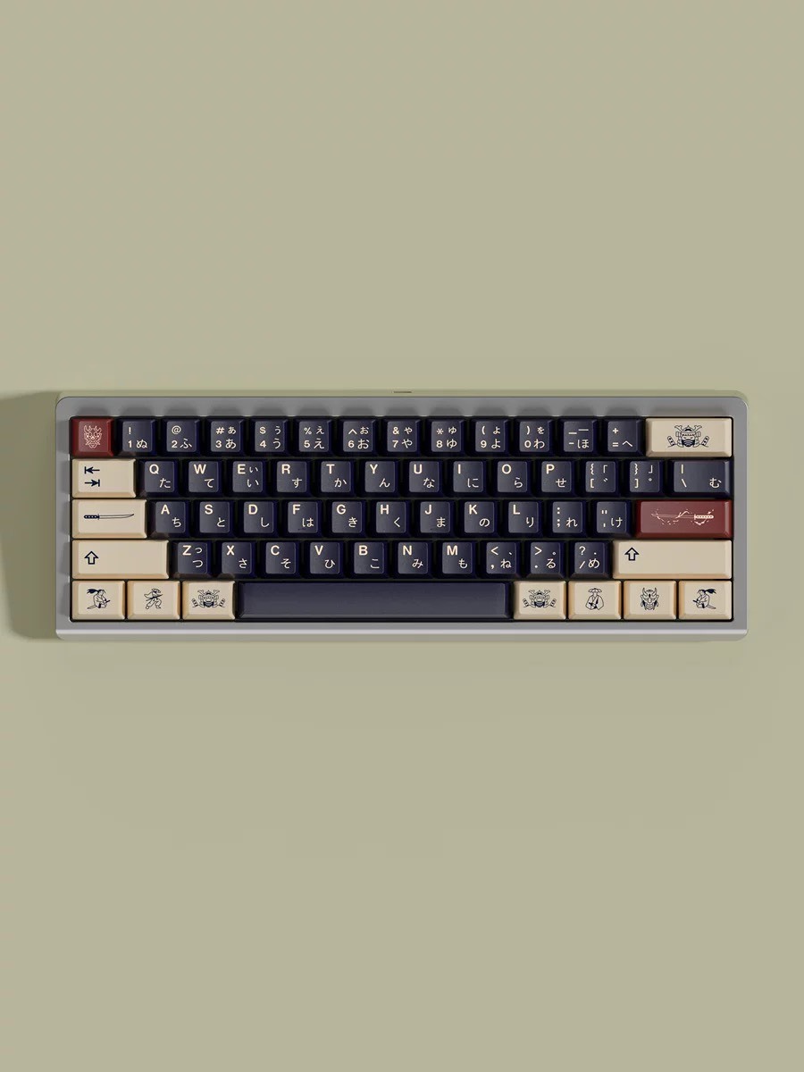 Keycap Ronin (Cherry Profile - PBT Dyesub customized 68 75 87 96 104 ...