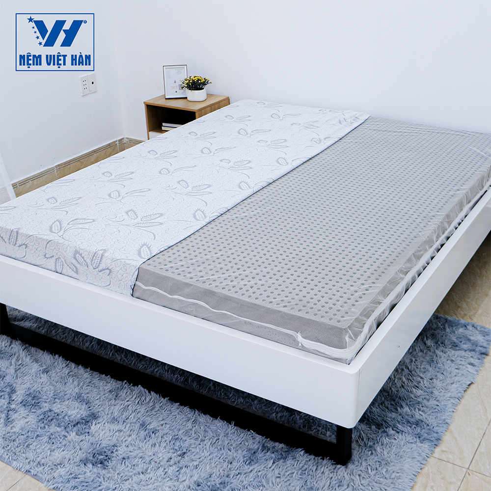 Ảnh Nệm cao su Việt Hàn Diamond - Kháng Khuẩn, Nâng Đỡ 7 Vùng - Bảo Hành 15 Năm 4