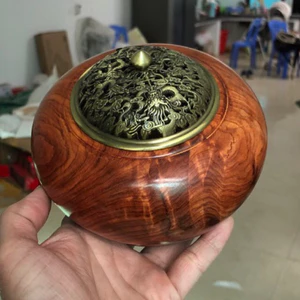 Lư xông trầm gỗ hương Bền Đẹp Rẻ tại xưởng gỗ đình nghĩa nhị khê