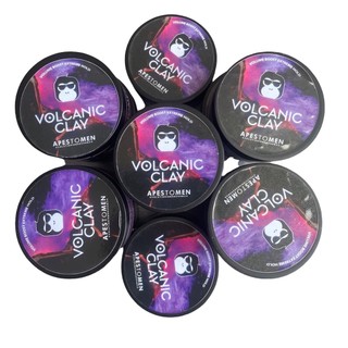 Sáp Vuốt Tóc Volcanic Clay Phiên Bản Nắp Nhựa Giữ Nếp Siêu Lâu Chuẩn Salon Hương Thơm Nam Tính