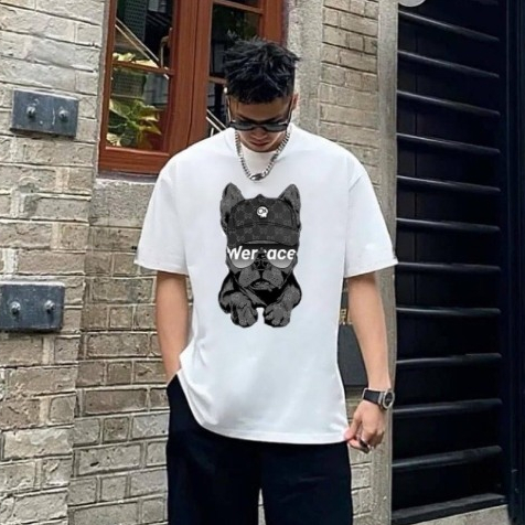[VẢI 250 GSM] Áo Thun Bulldog Unisex Tay Lỡ Local Brand Unim 100% Cotton Cao Cấp AP51