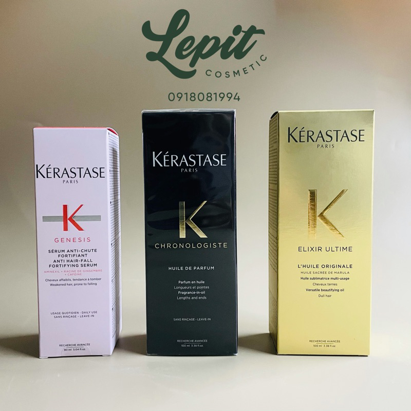 Dầu dưỡng tóc - Serum dưỡng tóc Kerastase hỗ trợ các vấn đề về tóc ...