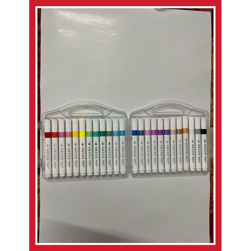 BÚT MÀU DẠ ACRYLIC MARKER HL-5012 , 24 MÀU - VPP QUỐC HUY.