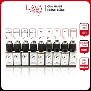 Mực GH Co Sợi - Khóa Màu GIúp màu mực phun xăm lên đẹp không bị trổ màu PXTM